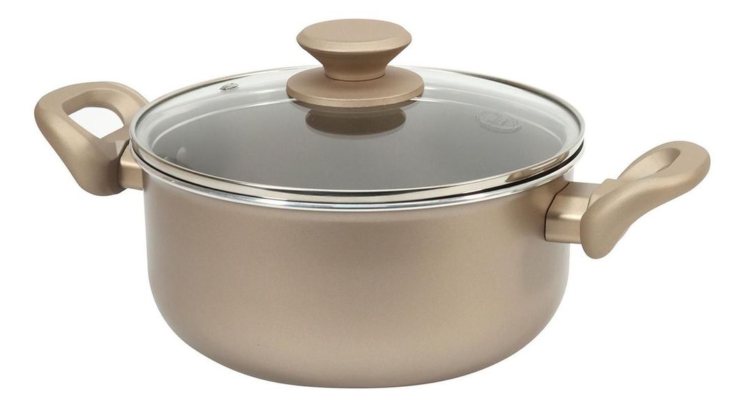 Olla 20 Cm Antiad Silver Gold Ilko-2