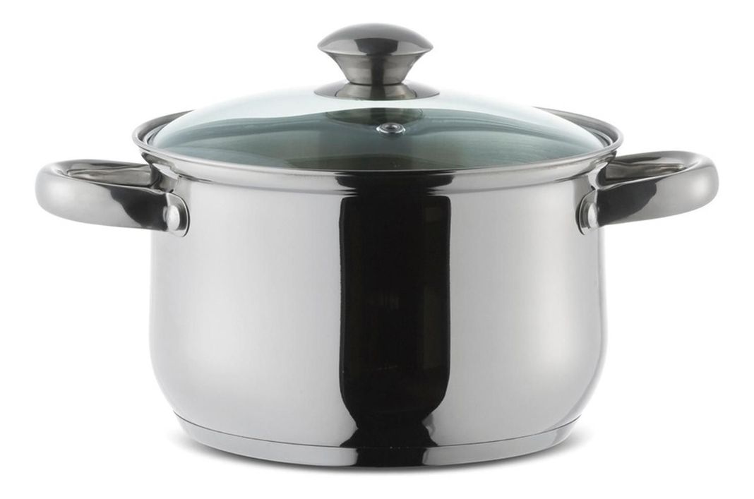 Olla 20 Cm Acero Inoxidable Prime Ilko-1