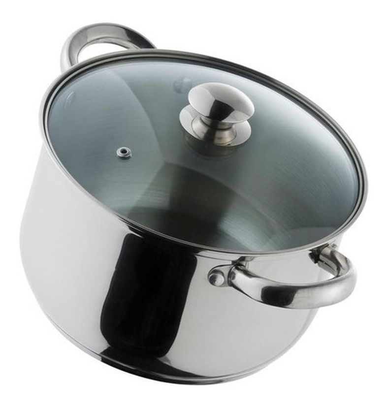 Olla 20 Cm Acero Inoxidable Prime Ilko-2