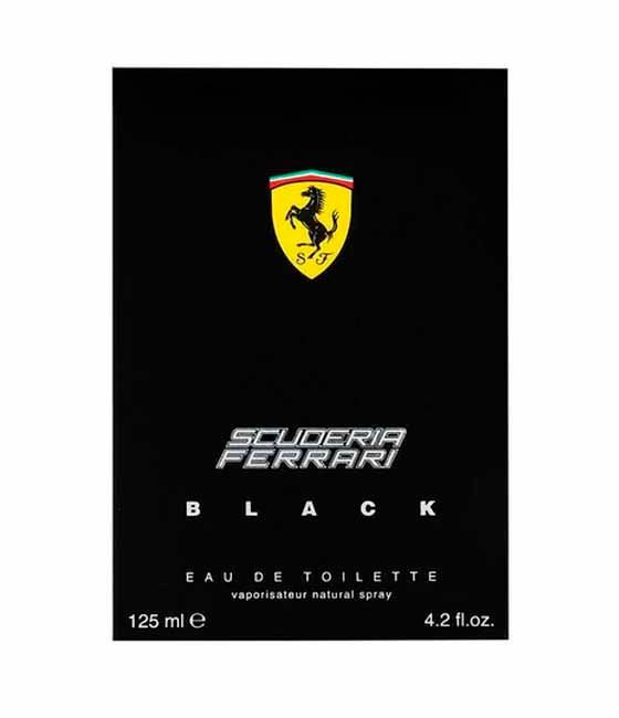 Ferrari Black Scuderia 125ML Hombre Original-2