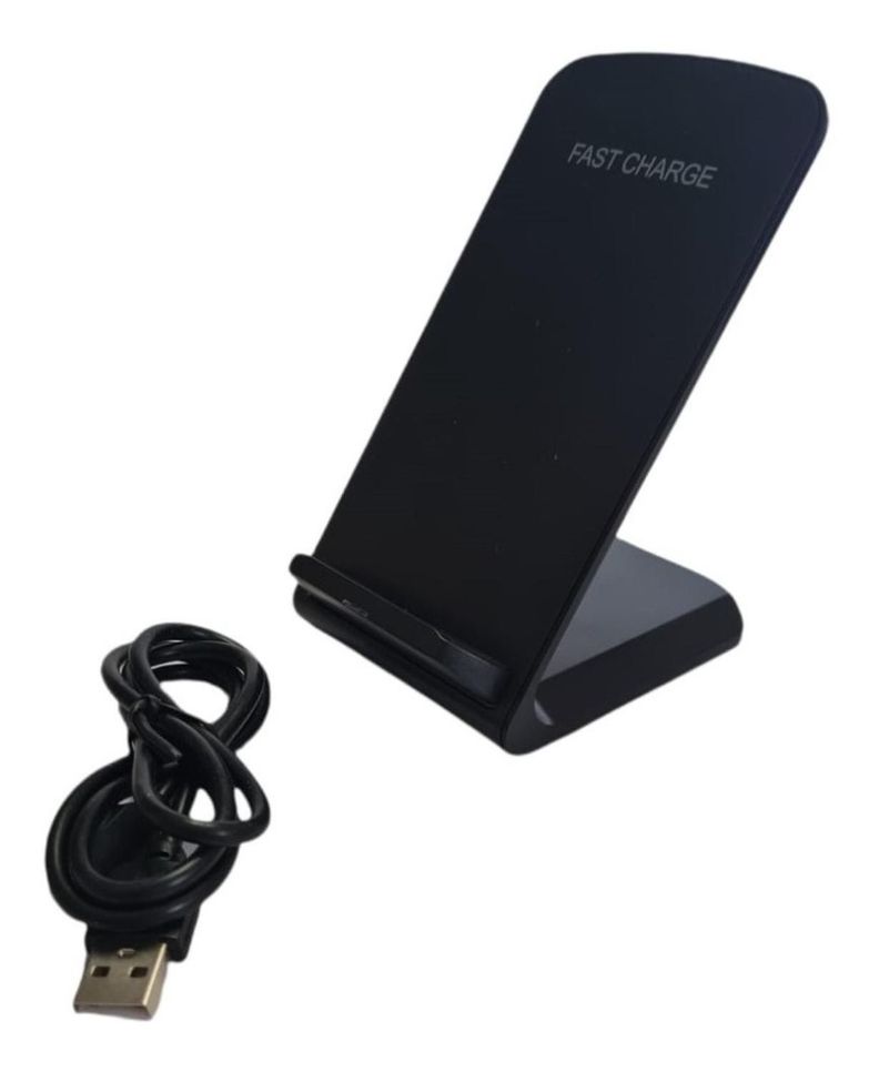Cargador Inalambrico Para iPhone Samsung Qi Carga Rapida-1