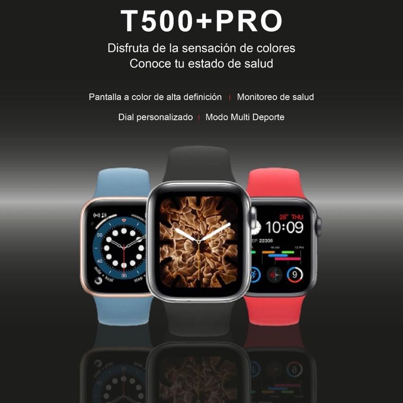 Smartwatch T500+Pro Serie 9 Compatible Ios Y Android-2