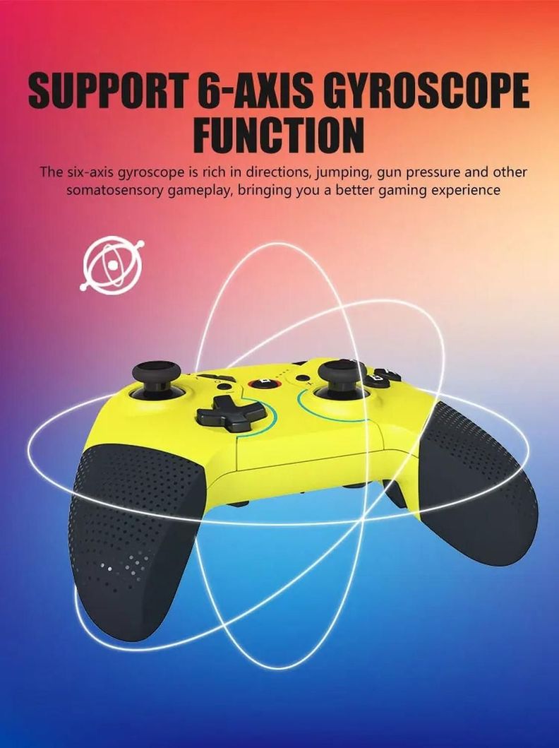 Control Mando Compatible Nintendo Switch Bluetooth Pc-7