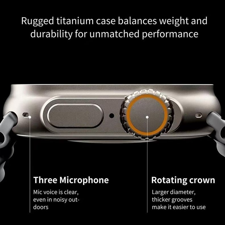 Reloj Inteligente Hello Watch 2 Serie 8 Ultra Nfc Smartwatch-4