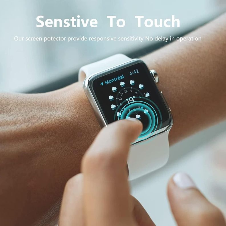 Lamina De Hidrogel Para Apple Watch Serie 7 41/45mm Premium-3