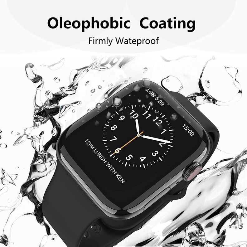 Lamina De Hidrogel Para Apple Watch Serie 7 41/45mm Premium-6