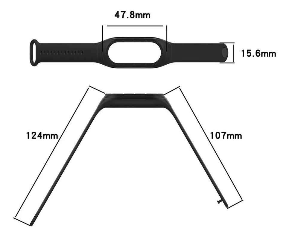 Correa De Silicona Completa Para Xiaomi Mi Band 8-3