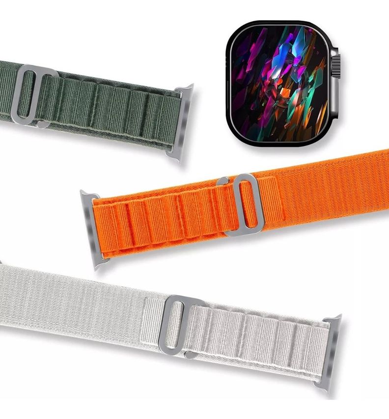 Correa Para Apple Watch Estilo Alpine Loop Todo Los Modelos-3