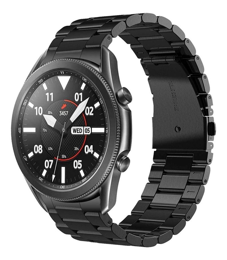 Correa Metálica Para Samsung/huawei/amazfit/garmin D 20mm-0