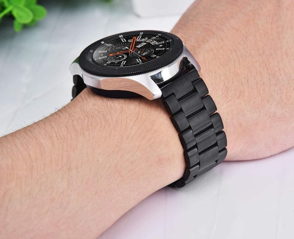 Correa Metálica Para Samsung/huawei/amazfit/garmin D 20mm-4