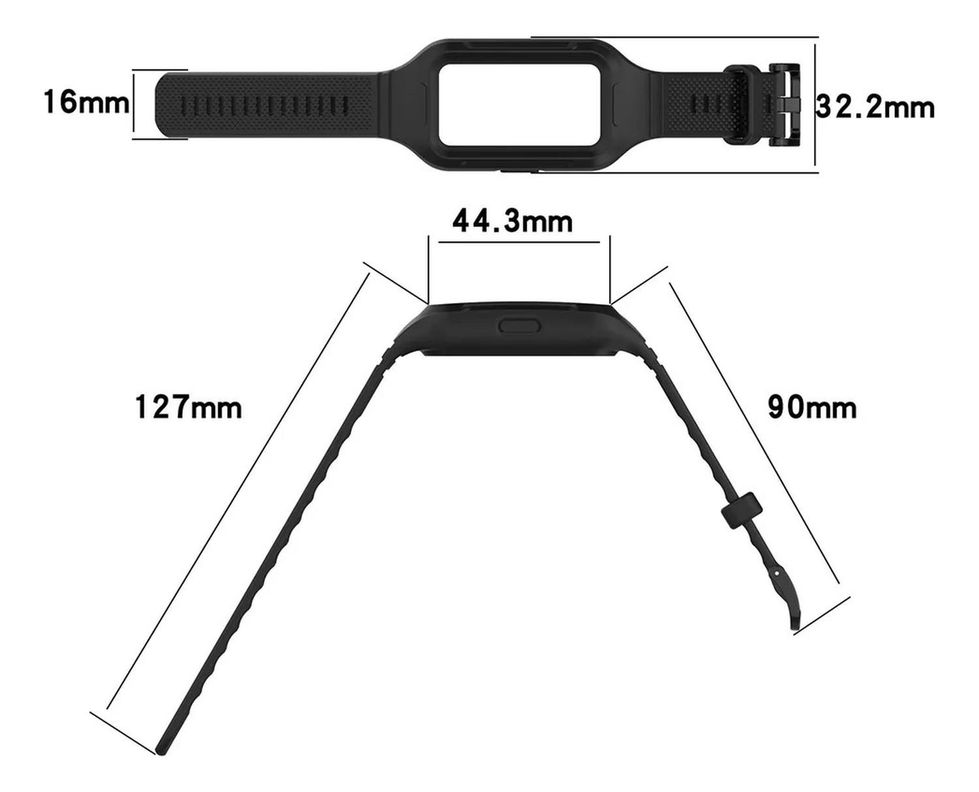 Correa De Silicona Completa Para Smartband Huawei Band 7 Y 6-1