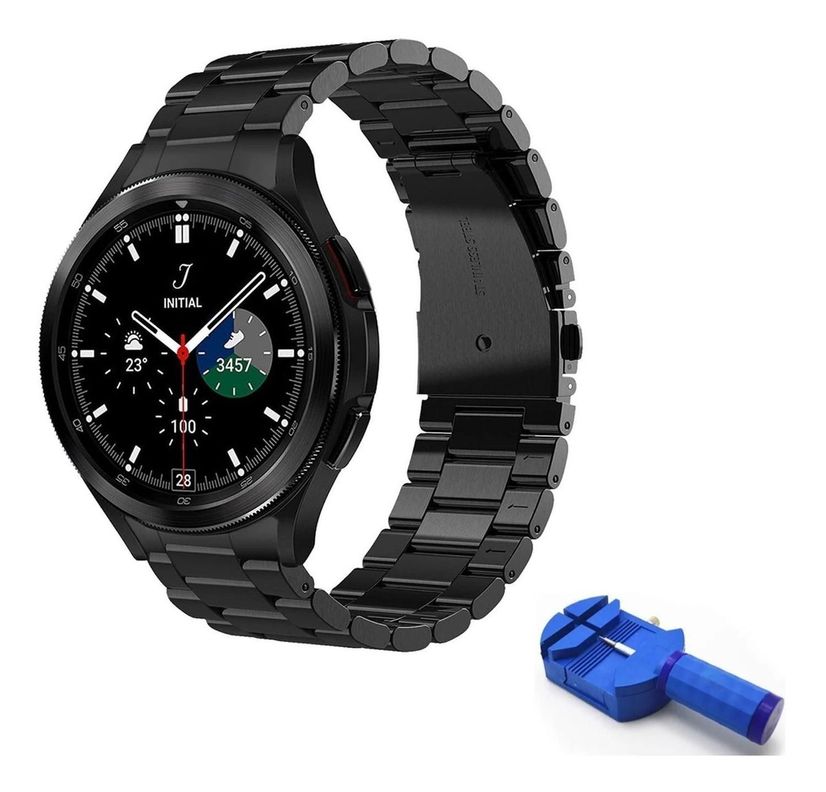 Correa Metálica Acero Para Samsung Galaxy Watch4 / Watch5-0
