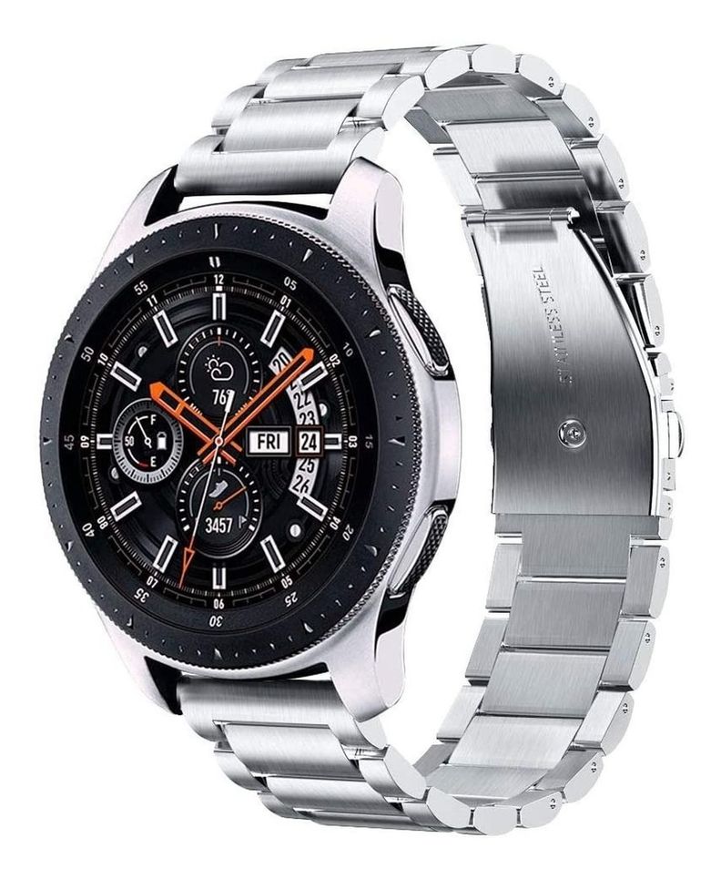 Correa Metálica Amazfit Gts,huawei Gt2,galaxy Watch 3 - 20mm-0
