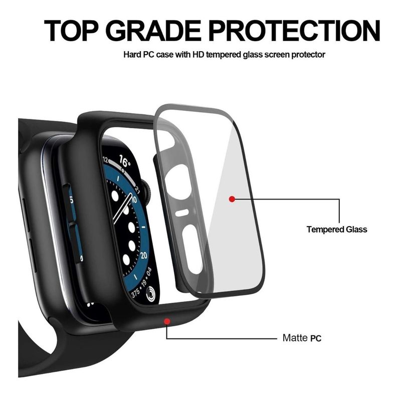 Protector Carcasa Para Apple Watch Serie 7 41-45mm Premium-1