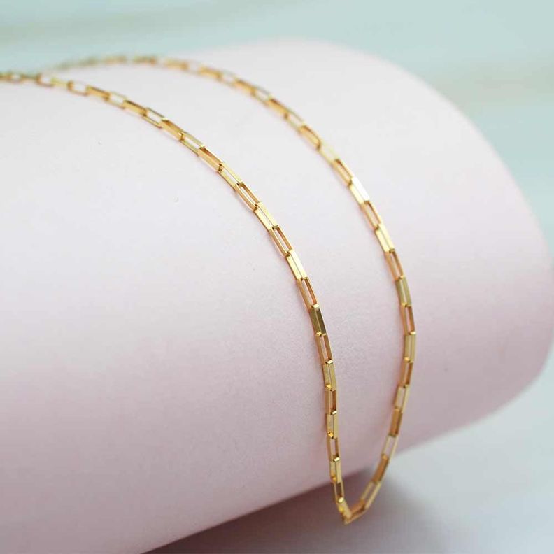 Cadena Cadiz 45cm Oro 18k -1