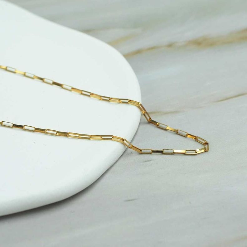 Cadena Cadiz 45cm Oro 18k -4