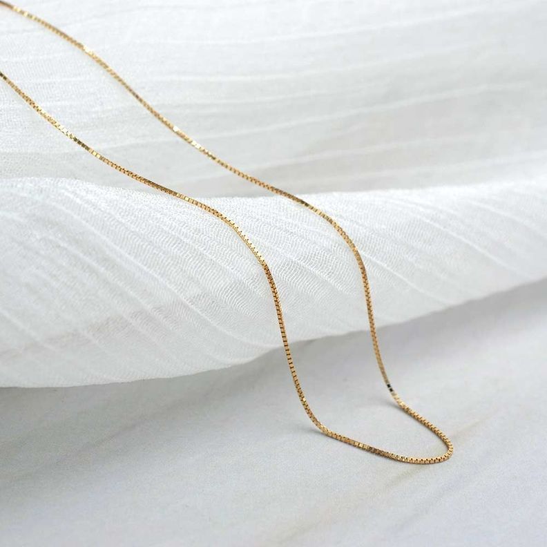 Cadena Veneciana 45cm Oro 18k -2