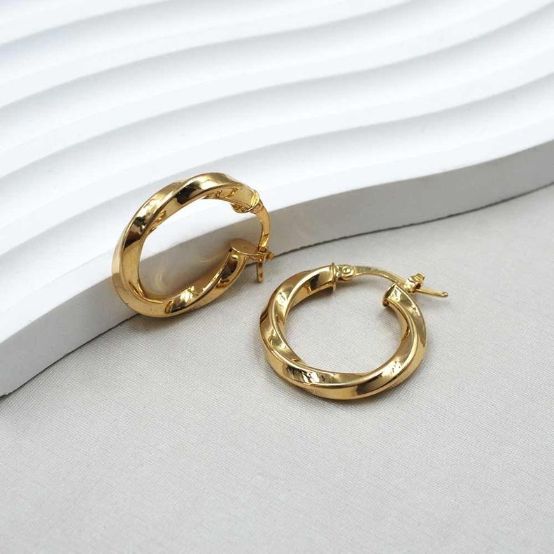 Aro Argolla Catalina Oro 18k -0