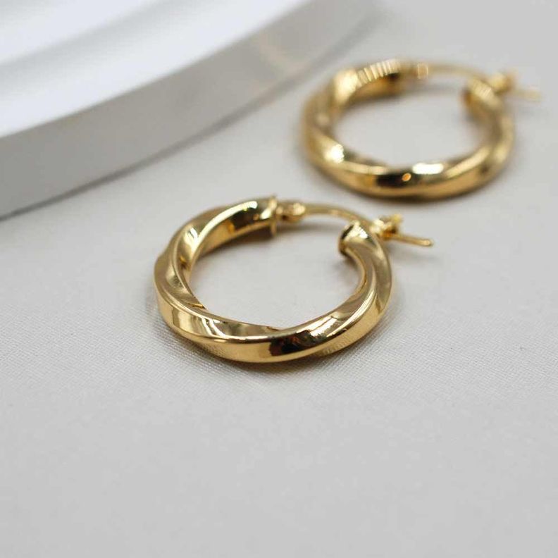 Aro Argolla Catalina Oro 18k -1