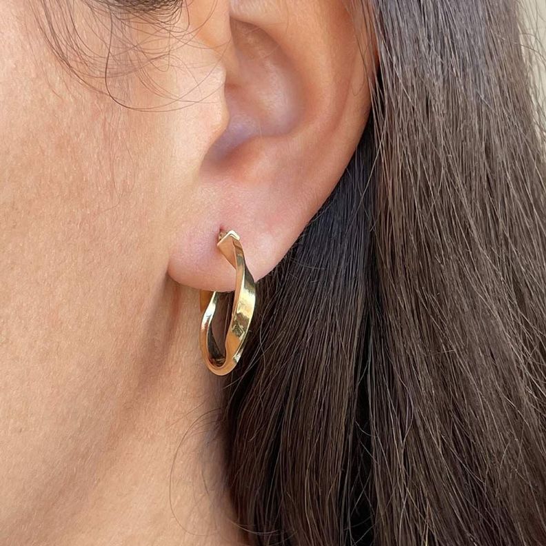 Aro Argolla Paula Oro 18k -1