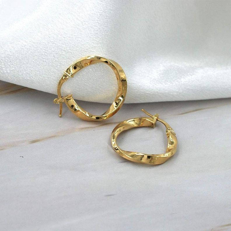 Aro Argolla Paula Oro 18k -3