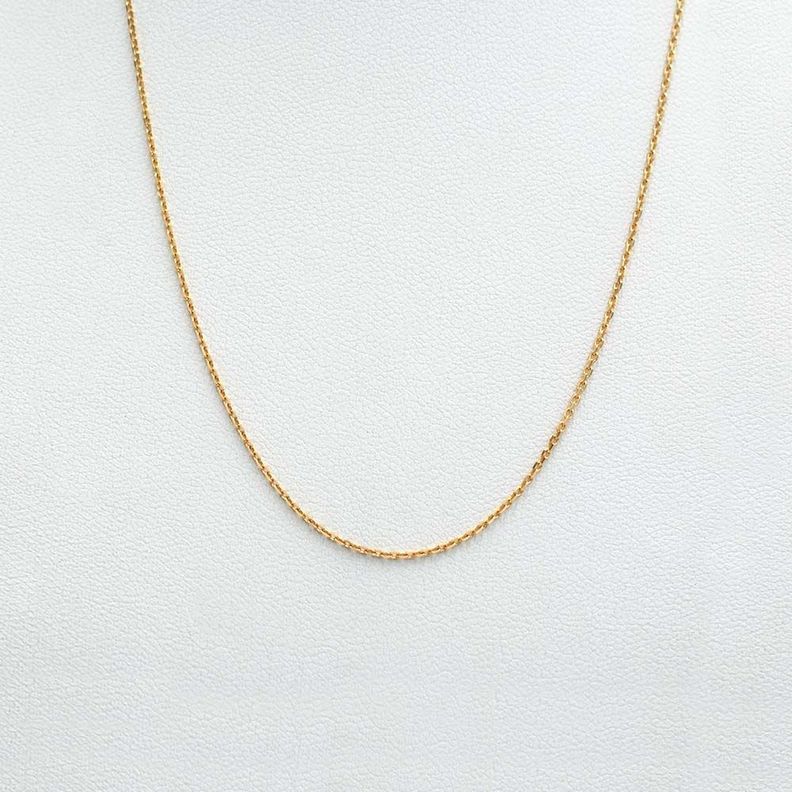 Cadena Forcetina 50cm Oro 18k -0