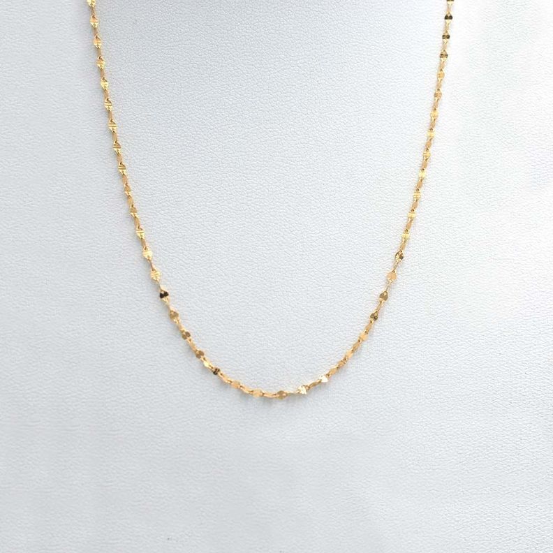 Cadena Caffe 45cm Oro 18k -0