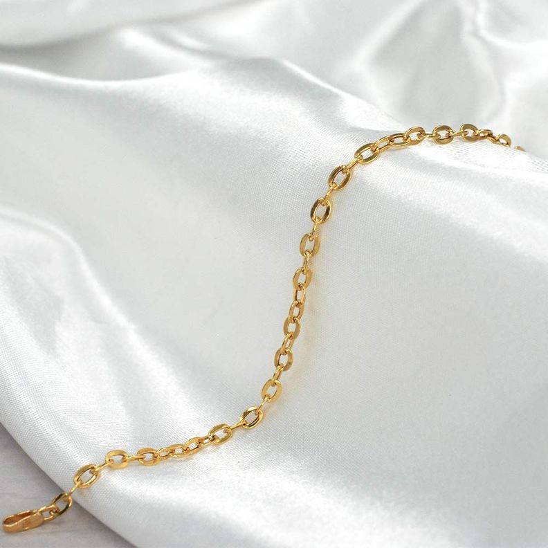 Pulsera Espejo Oro 18k-3