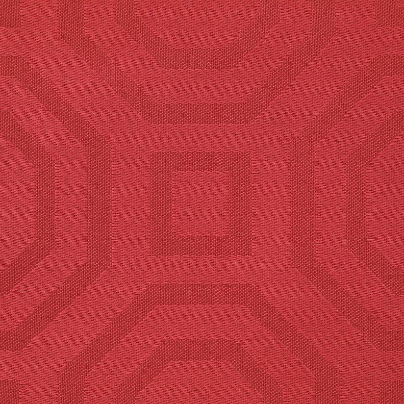 Mantel Redondo Geometrico Burdeo-1