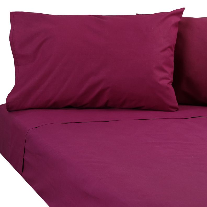 Sabana Lisa king  144 Hilos Obispo Morado