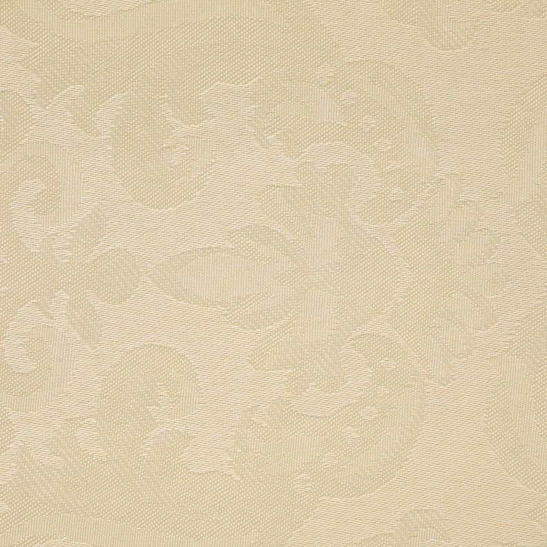 Mantel  Redondo Flor De Lis Crema 180x180 cm-1