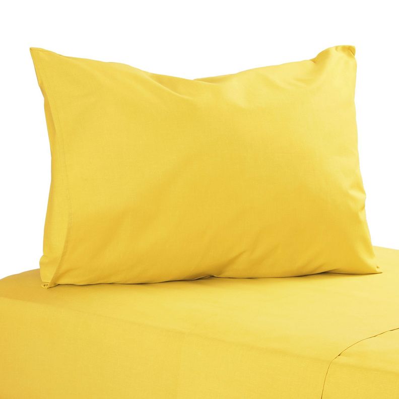 Sàbana Lisa 1.5 Plazas 144 Hilos Amarillo-0