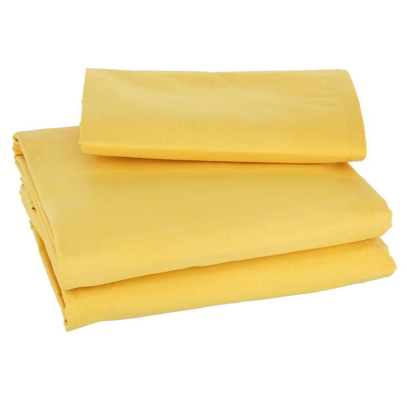 Sàbana Lisa 1.5 Plazas 144 Hilos Amarillo-1