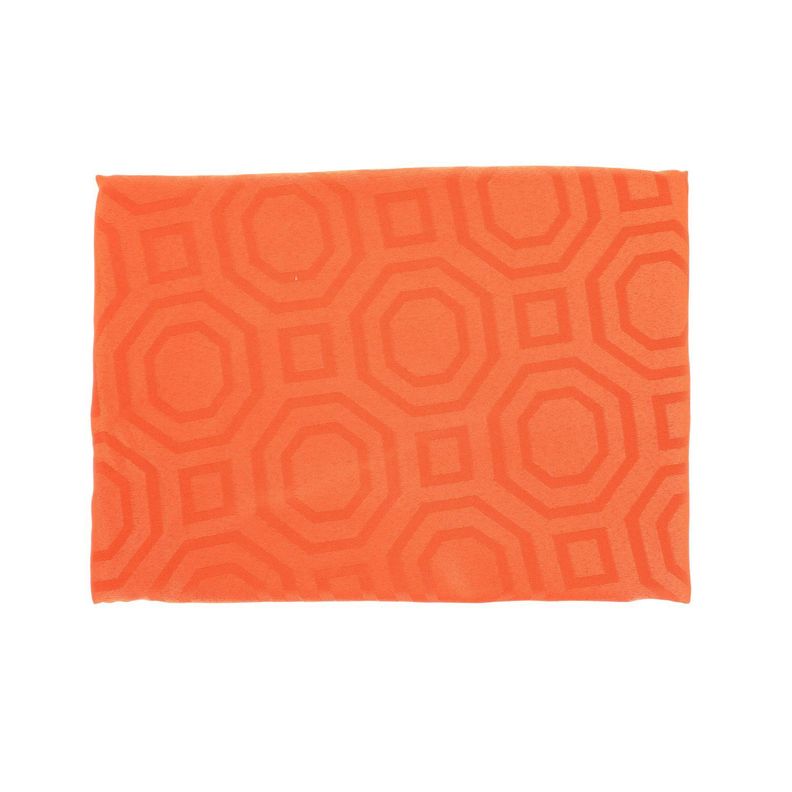 Mantel Rectangular Geometrico Naranjo 140cm x 220cm-2
