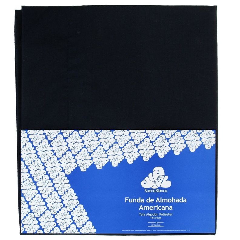 Set De 2 Fundas 50x70 Cm c/u Negra-2