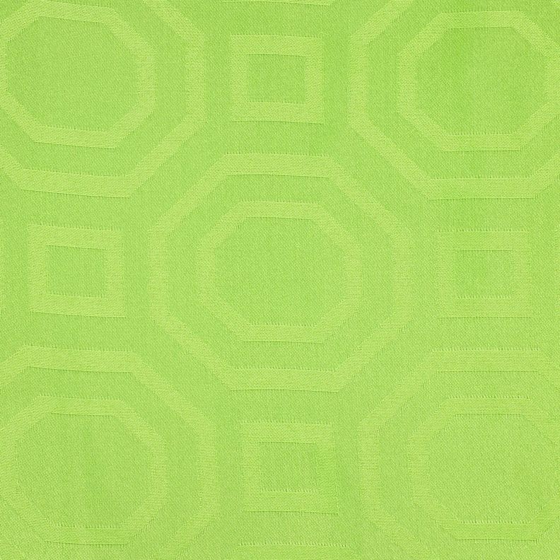 Mantel Cuadrado Geometrico Verde Claro 150x150 cm-1