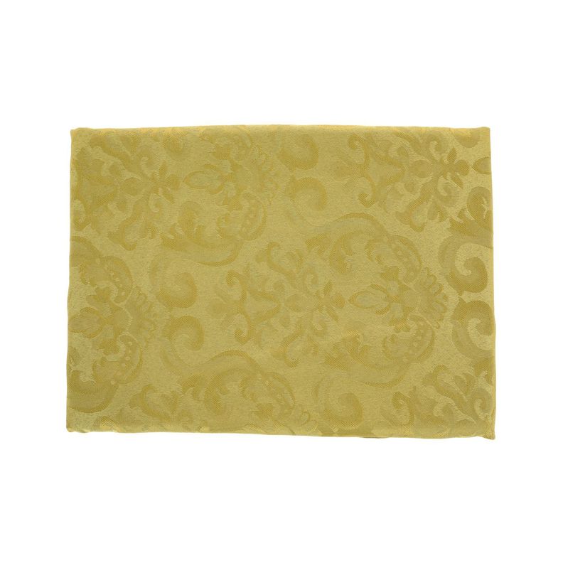 Mantel Rectangular Flor De Lis Verde Oscuro 140cm x 220cm -2