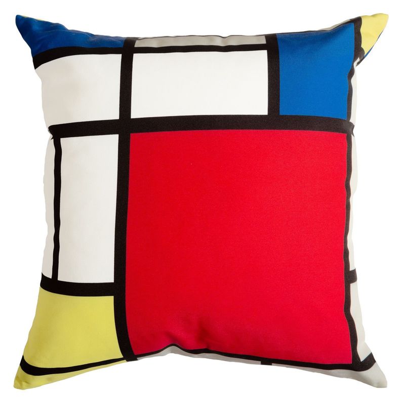 Cojin Mas Funda Decorativa Lineal I 45x45 Cm Diseno 1