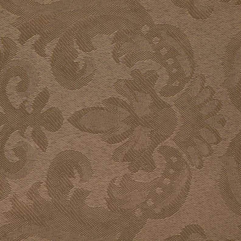 Mantel Cuadrado Flor De Lis Cafe 150x150 cm-1