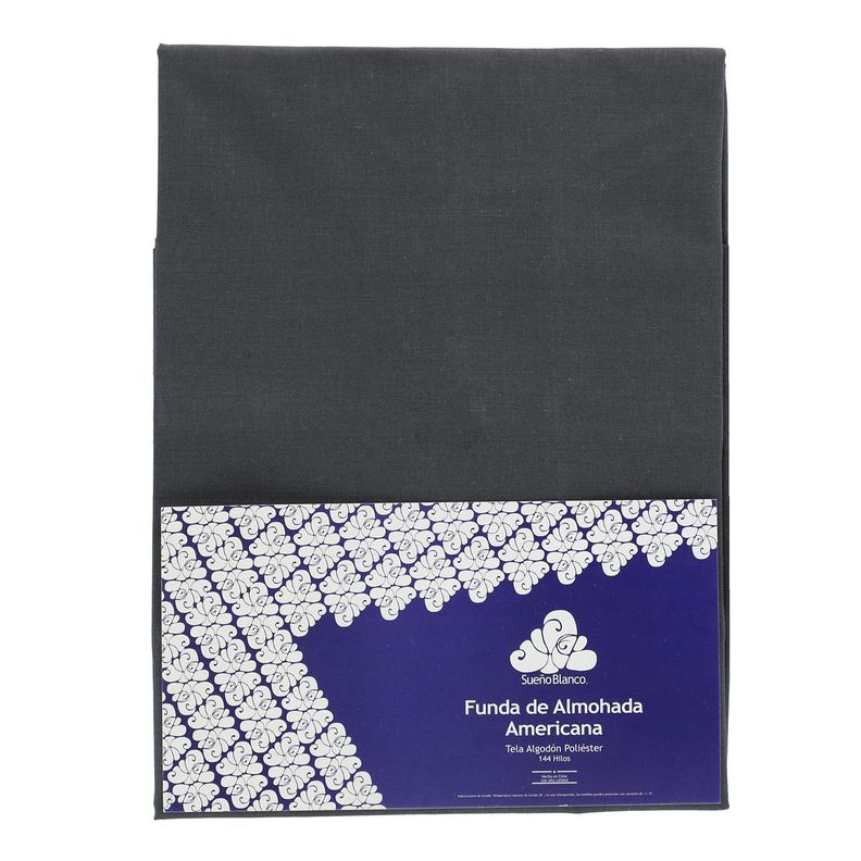 Set De 2 Fundas 50x70 Cm c/u Gris-2