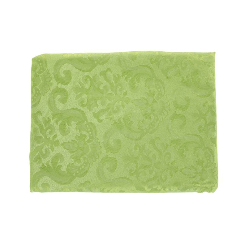 Mantel Rectangular Flor De Lis Verde Claro 140cm x 220cm-2