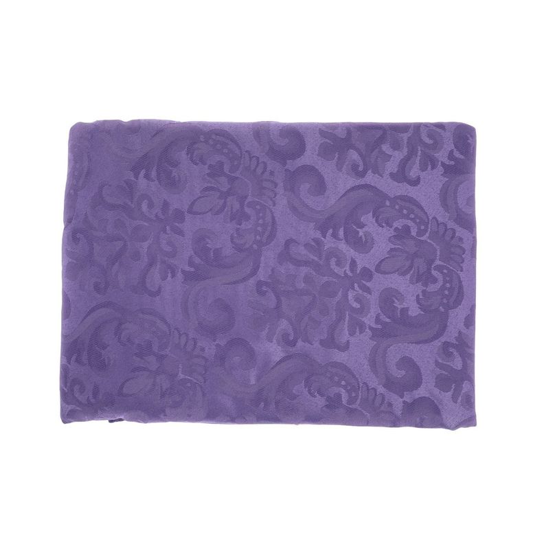 Mantel Rectangular Flor De Lis Morado 140cm x 220cm-2