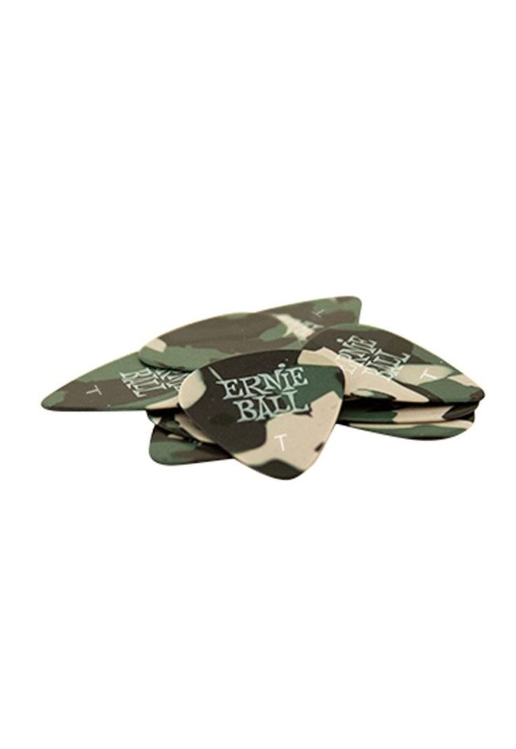 Pack de 12 uñetas Ernie Ball 9221 12 CAMOUFLAGE T-0