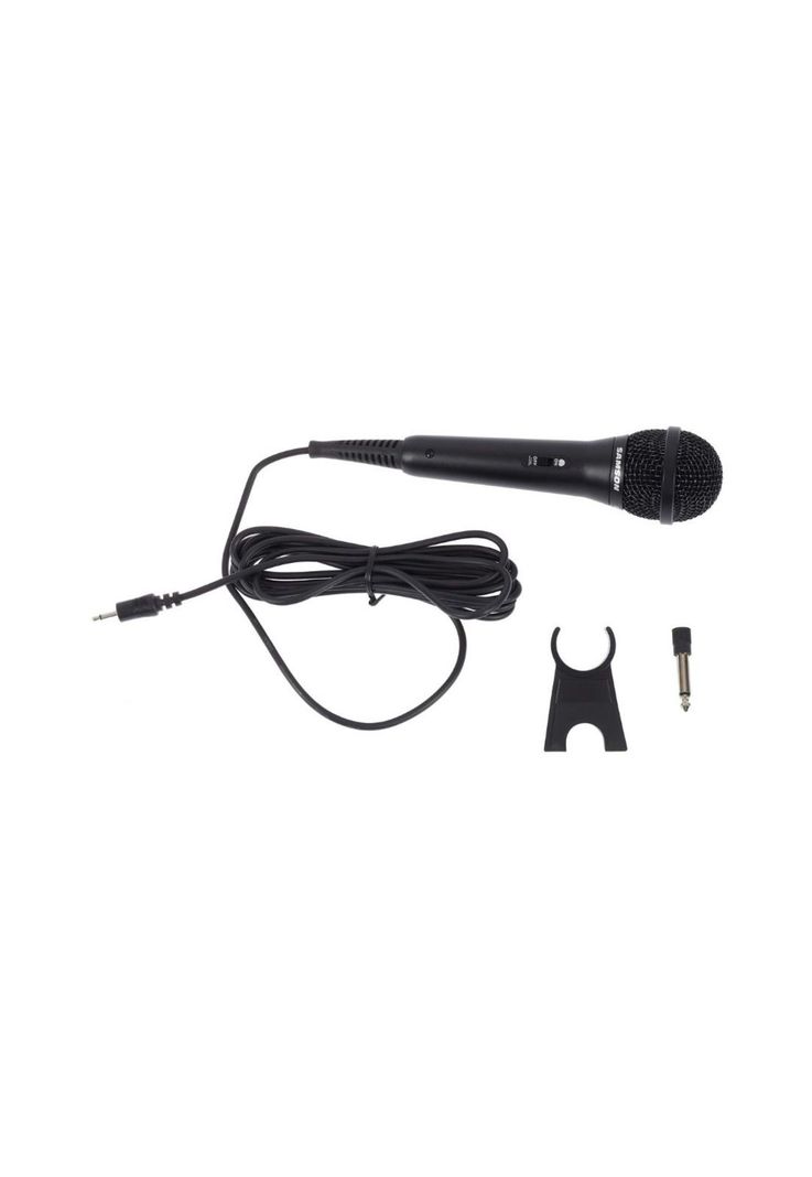 Micrófono dinámico karaoke Samson R10S con switch-2