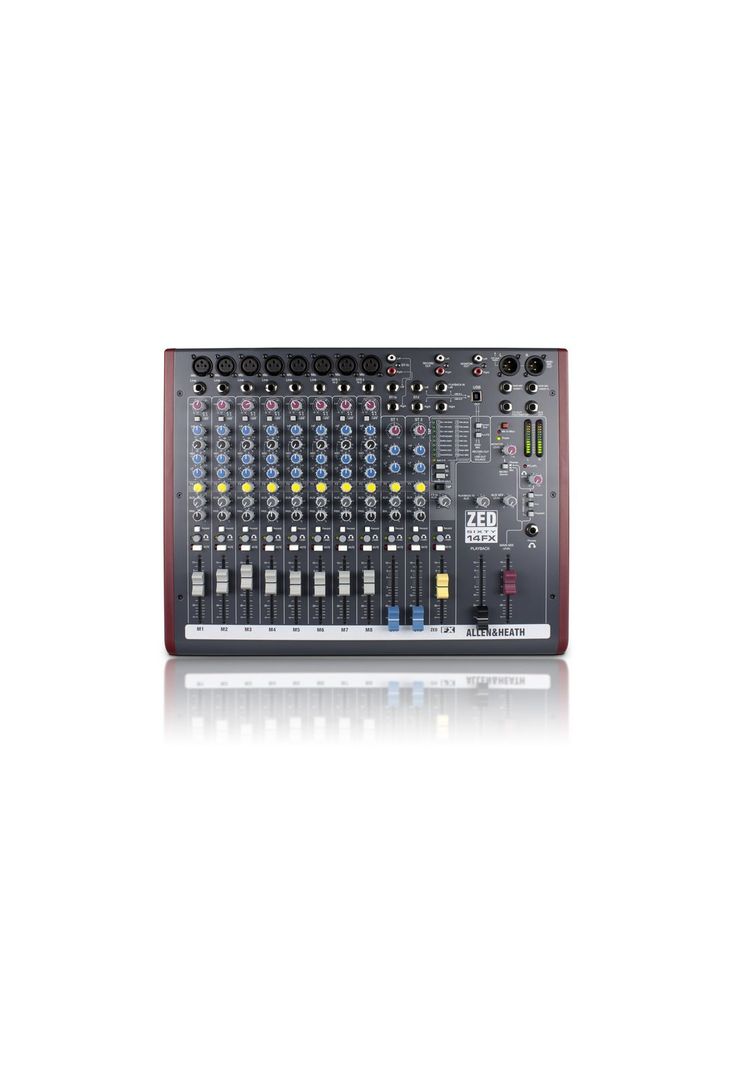 Mixer Allen & Heath Zed60-14fx Usb Con Efectos-0
