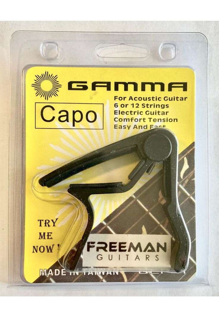 Cejillo para guitarra acústica o eléctrica Freeman FRGCP7-3