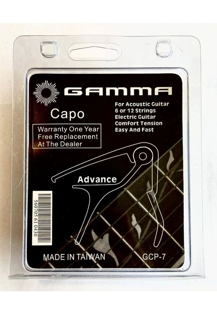 Cejillo para guitarra acústica o eléctrica Freeman FRGCP7-4