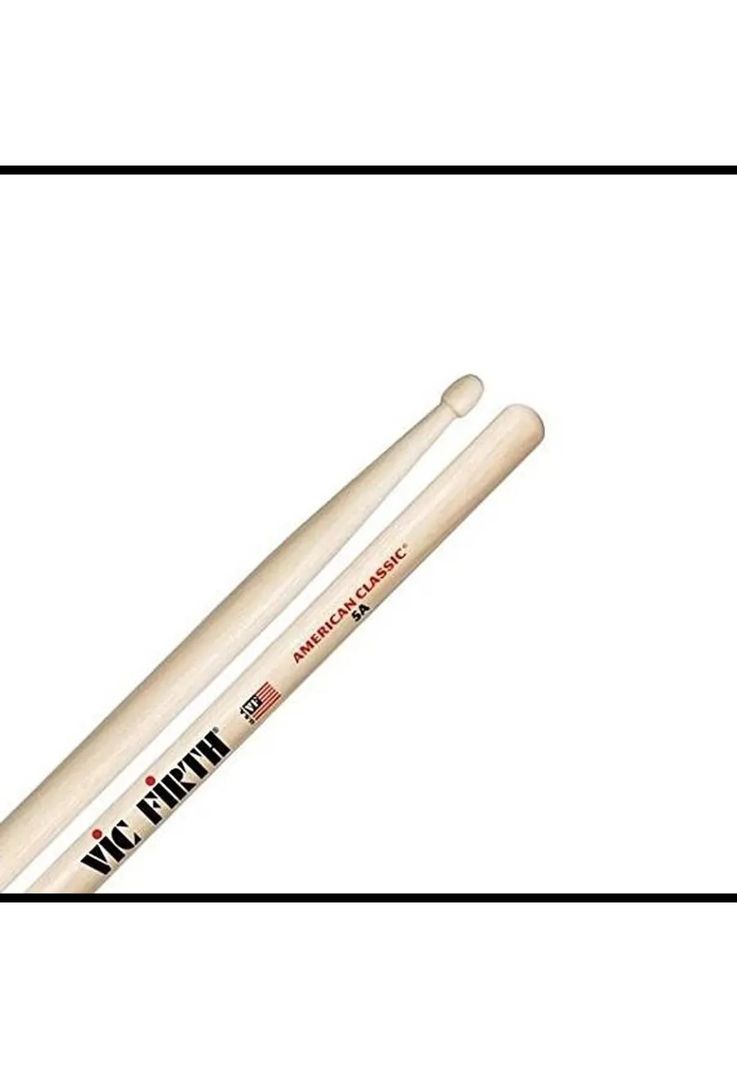 Baqueta Vic Firth 5a Punta De Madera-1