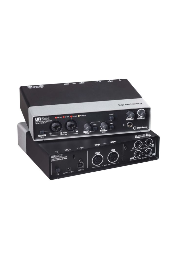 INTERFAZ DE AUDIO STEINBERG UR242 4X2-1