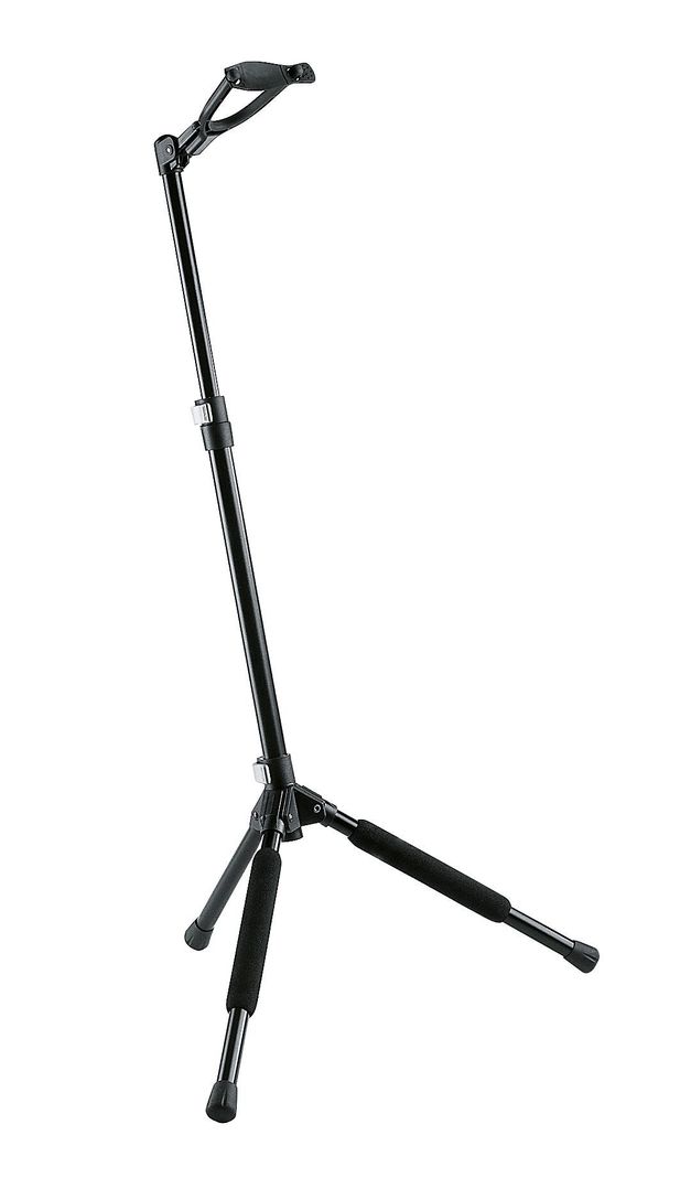 Atril para guitarra K & M 17680 color negro-0